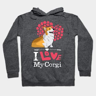 I Love My Corgi T-shirt Hoodie